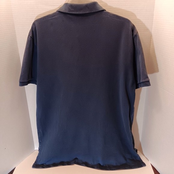 Ralph Lauren Shirt Mens XL Blue Golf Embroidered Flag Logo Polo Jeans Co Vintage - Picture 6 of 8